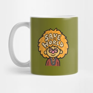 Lips Saves the World Mug